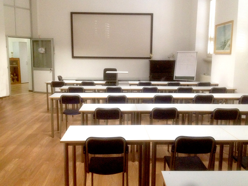 Aula didattica della Fondazione
